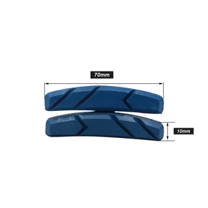 Riderace, 1 par, pastillas de freno silenciosas para bicicleta, freno en V, goma duradera para MTB, soporte de freno para bicicleta de <span class=keywords><strong>carretera</strong></span>, almohadillas para zapatos, ciclismo antiresistencia - Product Image 6