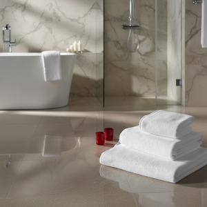 Serviettes de bain pour hôtel Varol, série Rea, lot de 2, 70x140 cm, 600g, linge de bain de qualité supérieure, poids lourd - Product Image 3