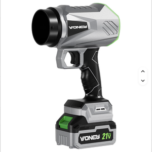Soplador de Hojas Inalámbrico Mini de 32000 rpm, Ventilador de Mano de Grado Industrial con Batería de Litio BV-2, Soplado de Alta Presión, Limpia Todo - Product Image 1