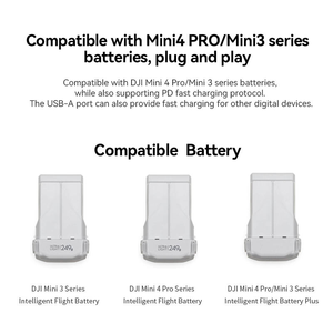 Cargador Rápido LKTOP de 100W para DJI Mini 4 Pro/Mini 3 Series, Carga Paralela de 3 Baterías, Modo LED/SOS/Almacenamiento, Cargador Bidireccional - Product Image 5