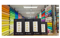 Catálogos de Muestras de Tela de Seda Pura de 8.5 mm, 19 mm y 30 mm en Colores Lisos Satén de Seda Natural Charmeuse Gasa Gruesa Georgette
