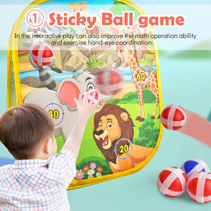 <span class=keywords><strong>Juego</strong></span> de lanzamiento de bolsa de frijoles 3 en 1, bolsa de arena para lanzar al aire libre, bola pegajosa, <span class=keywords><strong>juego</strong></span> de dardos, portátil, plegable, tablero de agujero de maíz de doble cara - Product Image 3