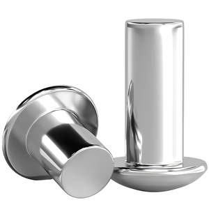 Chất lượng cao hình ống đinh tán DIN rắn đinh tán bằng thép không gỉ nửa vòng đầu rắn đinh tán - Product Image 2