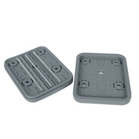 Accessoires professionnels pour machines à bois – Plaque de protection en caoutchouc pour machine CNC 140*115*17mm, ventouse à aspiration