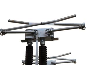 Interrupteur d'isolement de type ciseaux GW6A, excellentes performances électriques, utilisation compacte sur le terrain, résistant à la corrosion, résistant aux tremblements de terre - Product Image 3