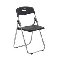 Chaise de bureau pliable en plastique, empilable, gain de place, avec tablette d'écriture, pour la formation et l'étude, vente en gros
