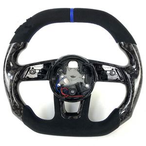 Volant <span class=keywords><strong>sport</strong></span> en cuir de qualité supérieure compatible avec <span class=keywords><strong>Audi</strong></span> A4 A4L S4 A5 S5 B8 2009 2010 2011 2012 B6 B7 B8.5 B9 B9.5 - Product Image 4