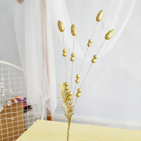 Kerst Gouden Glitter Fruitballen Feestelijke Benodigdheden Kerstboom Accessoires Pistache Thema China 30cm-100cm