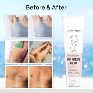 ETRUN ALISA Crema Depilatoria per Donne, Etichetta Privata, Rapida e Indolore, per Zona Bikini, Pube, Gambe, Braccia, Pelle Sensibile, Sicura - Product Image 4