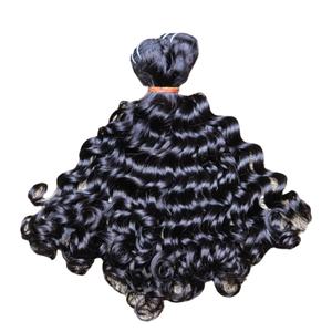 Cabello natural de trama rizada de pelo crudo vietnamita con precio al por mayor extensiones de cabello humano - Product Image 3