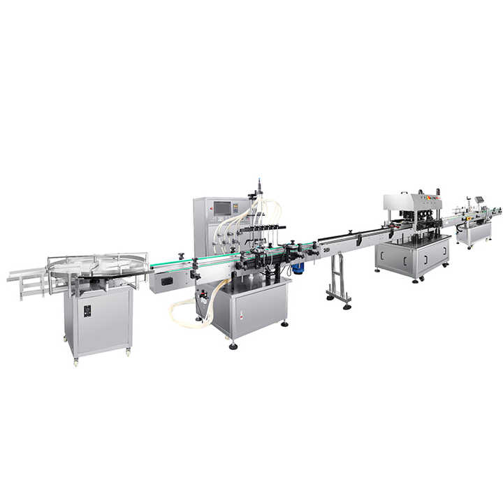 Automatic Liquid Eye Drop Filling Capping Labling Machine Plastic Bottle Production Line