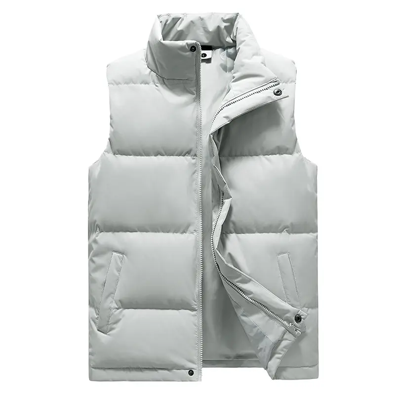 2022 new listing men's puffer vest winter vest jacket waterproof warm casual men's vest