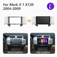 Quad-Core Radio Estéreo Android Audio Navegación Pantalla táctil Coche Auto Multimedia para Toyota Mark X 1 X120 2004-2009