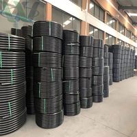 Conduit de conduit de noyau de silicium PE HDPE de haute qualité tuyaux de conduits de câbles extérieurs flexibles avec haute pression pour le câblage