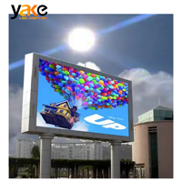 Yake écran d'affichage à LED étanche extérieur 960*960mm HD modèles d'écran vidéo publicitaire fixe P4 P5 P6.67 P8 entretien avant