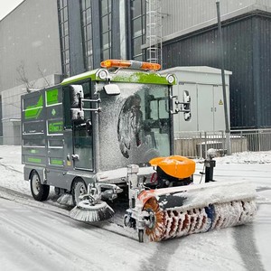 Barredora <span class=keywords><strong>de</strong></span> Carreteras Eléctrica con Función <span class=keywords><strong>de</strong></span> Remoción <span class=keywords><strong>de</strong></span> Nieve, Multifuncional con Accesorios para Barredora <span class=keywords><strong>de</strong></span> Nieve y Quitanieves - Product Image 3