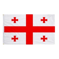 Drapeaux nationaux de la Belgique à prix avantageux, polyester 75D, 90x150cm (3x5FT), drapeaux belges personnalisés