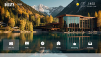 Sistema LAN IPTV para Hoteles/Escuelas/Comunidades, Servidor de TV IP en Vivo y VOD con Pantalla de Bienvenida Personalizada/Facturación/Inserción de Anuncios