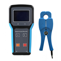 Medidor de Fugas de Corriente Digital de Alta Precisión con Grabador, Almacenamiento en Tarjeta TF, Monitoreo en Línea, Amperímetro, Probador de Fugas de CA, Protección IP65