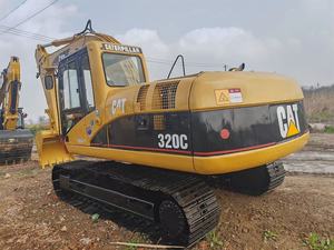 Used CAT 320C Crawler Excavator 20 Ton Hydraulic Digger Tracked Earthmoving <b>Machine</b> for <b>Construction</b> - Product Image 2