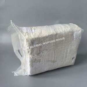 Trapos de Algodón Absorbentes de Aceite para Uso Industrial, Trapos de Algodón Puro Blancos para Limpieza - Product Image 1