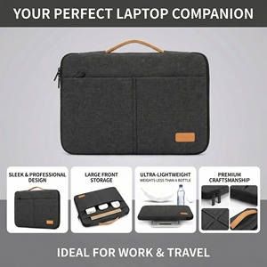<span class=keywords><strong>Funda</strong></span> Impermeable para Portátil al por Mayor, 13/14/15/16 Pulgadas, con Logotipo Personalizado, Compatible con MacBook, para Viajes de Negocios - Product Image 1