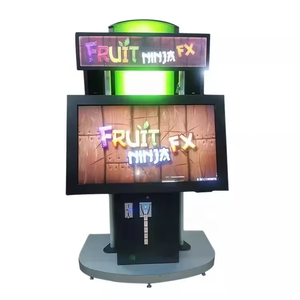 Amusement Park Coin Operated Finger <strong>Touch</strong> <strong>Screen</strong> Fruit Ninja Ticket Redemption Video <strong>Game</strong> Machine - Product Image 1