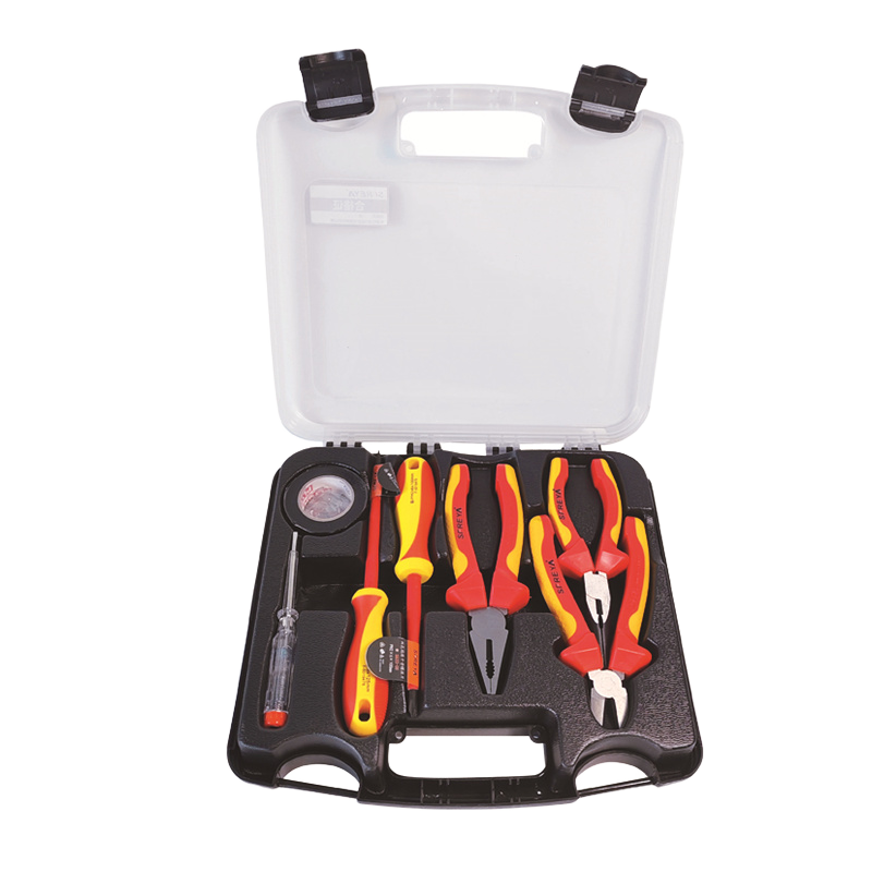 OEM Customizable 20pc Carbon Steel Hand Tool Set Household Repair Kit in Hard Case for Home Improvement Projects