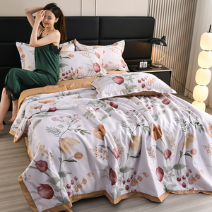 Holesale-edredón de diseño para dormitorio, edredones delgados, cama enjuagada - Product Image 2