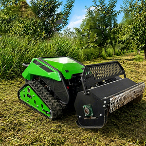 Low Price Industrial 500mm 600mm 800mm 900mm Diesel Lawn Mower RC Robot Rotary Type Tracks for Home <b>Garden</b> Agricultural Use - Product Image 1