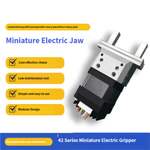 SAMSR Motor paso a paso híbrido <span class=keywords><strong>Nema</strong></span> <span class=keywords><strong>17</strong></span> DC 24V integrado con control de accionamiento, Pinza eléctrica para brazo robótico que reemplaza el dedo industrial - Product Image 2