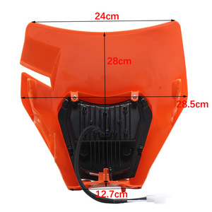 Buen faro LED deportivo modificado para KTM EXC EXCF SX XC <span class=keywords><strong>125</strong></span> 150 250 350 450 Motocross Dirt <span class=keywords><strong>Pit</strong></span> <span class=keywords><strong>Bike</strong></span> Moto motocicleta máscara - Product Image 2