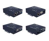 Extensor de consola USB VGA KVM a precio de fábrica sobre CAT6 UTP 300 pies
