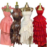 Robe de haute qualité, élégante et tendance, robe en mousseline pour femme