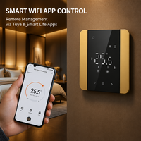 Termostato Inteligente HY531 para Sistemas de Calefacción por Suelo Radiante, Controlador de Temperatura Ambiente Programable, Opción de Marco, para el Hogar