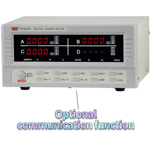 Instrument de mesure de puissance intelligent (compteur numérique) RK9830N, courant 40A, tension 600V, puissance 24KW 41.5KW (triphasé) - Product Image 4