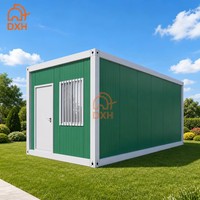 maison préfabriquée en usine prête à être expédiée Maison modulaire portable détachable pour abri de jardin Camp School