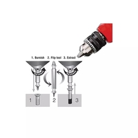 DZ 4 pièces titane vis extracteur foret ensemble plastique EPA certifié Machine assemblage outils ODM pour dépouillé cassé boulons vis