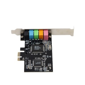 <span class=keywords><strong>Tarjeta</strong></span> <span class=keywords><strong>de</strong></span> sonido <span class=keywords><strong>interna</strong></span> PCI-E <span class=keywords><strong>de</strong></span> 6 canales, chip CMI8738, <span class=keywords><strong>tarjeta</strong></span> <span class=keywords><strong>de</strong></span> <span class=keywords><strong>audio</strong></span> con efecto <span class=keywords><strong>de</strong></span> sonido estéreo - Product Image 5