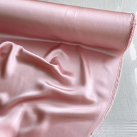 Kain sutra crepe de chine 22mm, kain sutra murbei 100%, cocok untuk cheongsam, seprai, piyama, dan aksesoris rambut