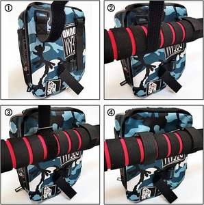 Bolsa de Bicicleta para Tubo Delantero, Gran Capacidad, para Viajes, Ciclismo al Aire Libre, MTB, Reflectante, Impermeable, para Manillar de Bicicleta de Carretera - Product Image 3