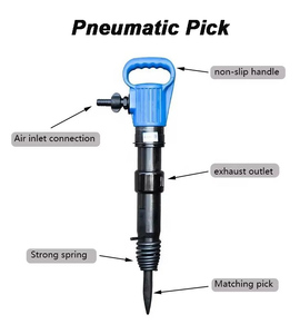 Direktverkauf ab Werk Kleiner Pneumatischer Bohrhammer G10 Pflasterbrecher für den Bergbau - Product Image 3