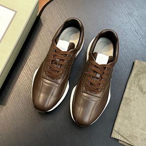 Zapatillas Deportivas Casuales de Diseño para Hombre con Parte Superior de Cuero Vacuno Genuino, Zapatos Modernos de la Serie Prads, Zapatos Deportivos Cómodos - Product Image 3