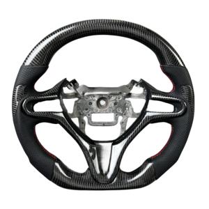 <span class=keywords><strong>พวงมาลัย</strong></span>คาร์บอนไฟเบอร์ที่ขายดีเหมาะสำหรับ Fido Civic Accord รุ่นที่สองของ Honda รุ่นที่8 - Product Image 1