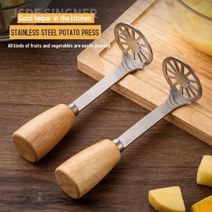 Écrase-pommes manuel en acier inoxydable de qualité alimentaire, robuste, résistant au lave-vaisselle, facile à nettoyer, outils à légumes pour la maison, vente chaude - Product Image 2