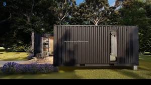 Casa contenedor 2 dormitorios con baño <span class=keywords><strong>Granny</strong></span> Flat Australian Prefab Big House Modular Hotel Garden Buildings Cabin - Product Image 4