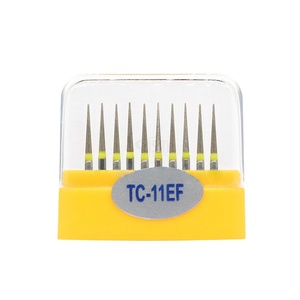 TC Series 10 unids/caja de fresas de diamante de alta velocidad Dental dentista taladros de diamante súper gruesos herramientas de pulido de laboratorio Dental <span class=keywords><strong>Dia</strong></span>.1.6mm - Product Image 1