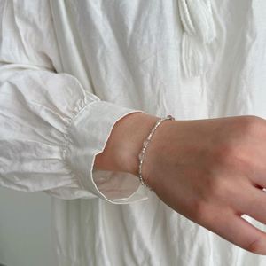 ดีแลม สร้อยข้อมือเงินแท้ 925 ดีไซน์น่ารักทันสมัย ประดับคริสตัล สำหรับผู้หญิง - Product Image 3