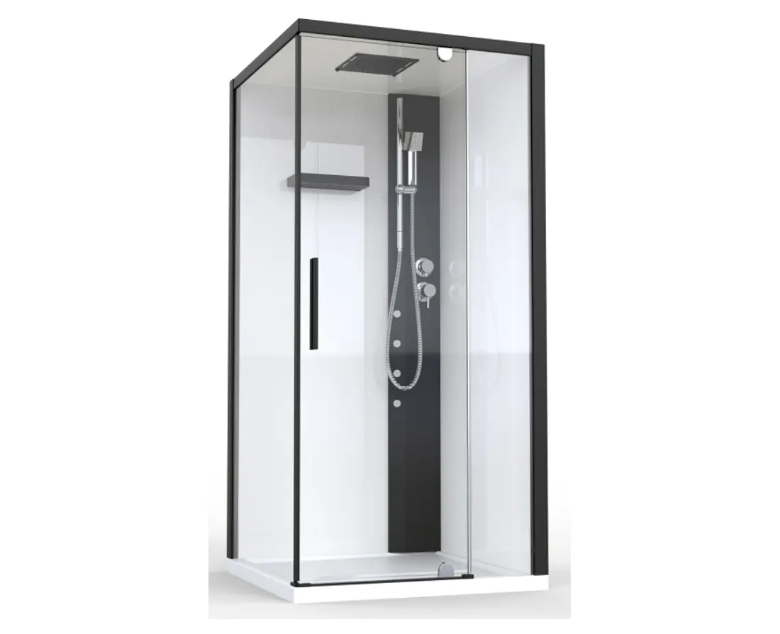 Factory Direct Selling Luxury Ultra Clear Glass Sliding Door Modern Shower Room Shower Cabin