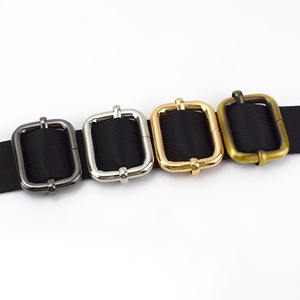 Deepeel F2-12 20-50mm हैंडबैग हार्डवेयर सामान बद्धी बैग का पट्टा समायोजक स्लाइडर रोलर Buckles - Product Image 5